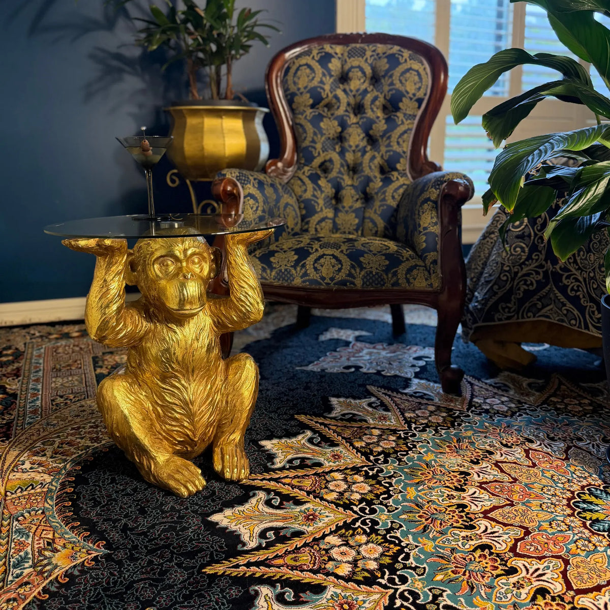 Ludo Gold Monkey Table Swing Gifts
