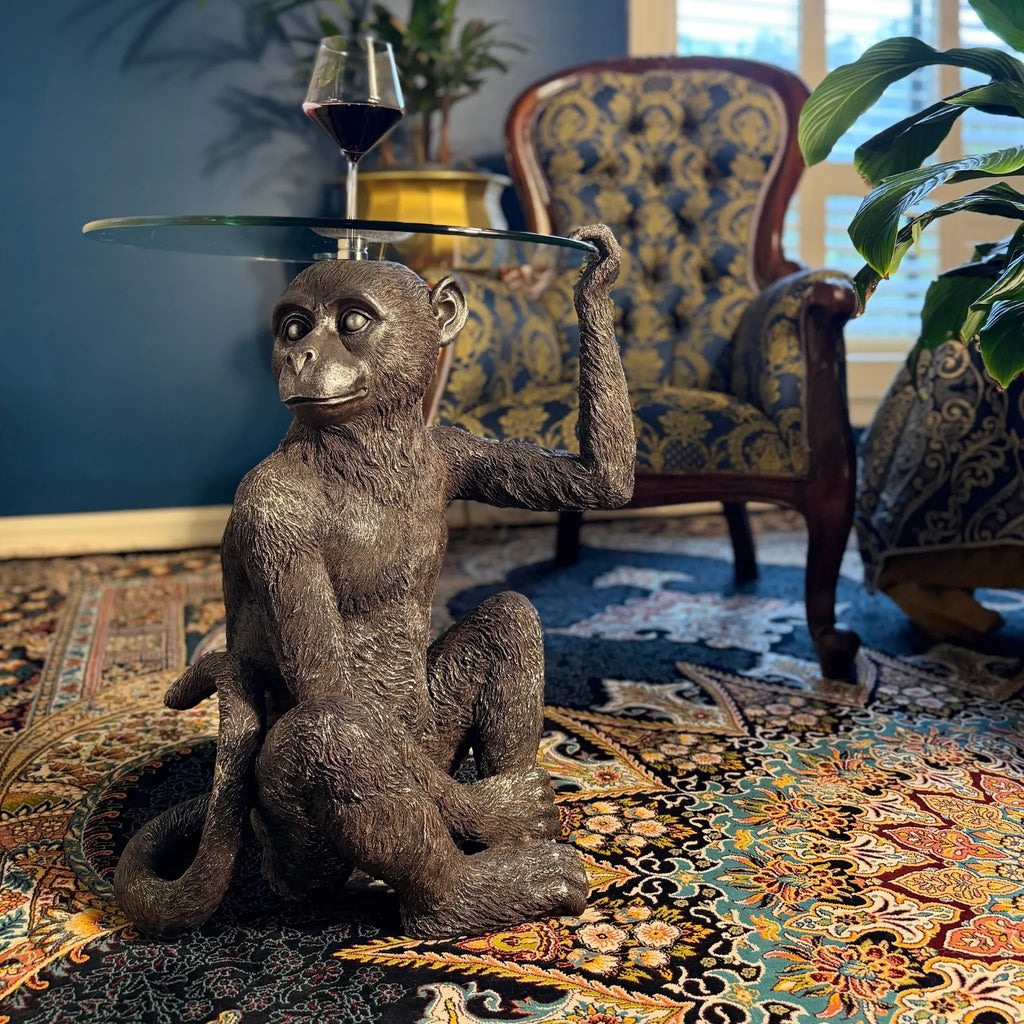 Oswald Monkey Side Table Swing Gifts