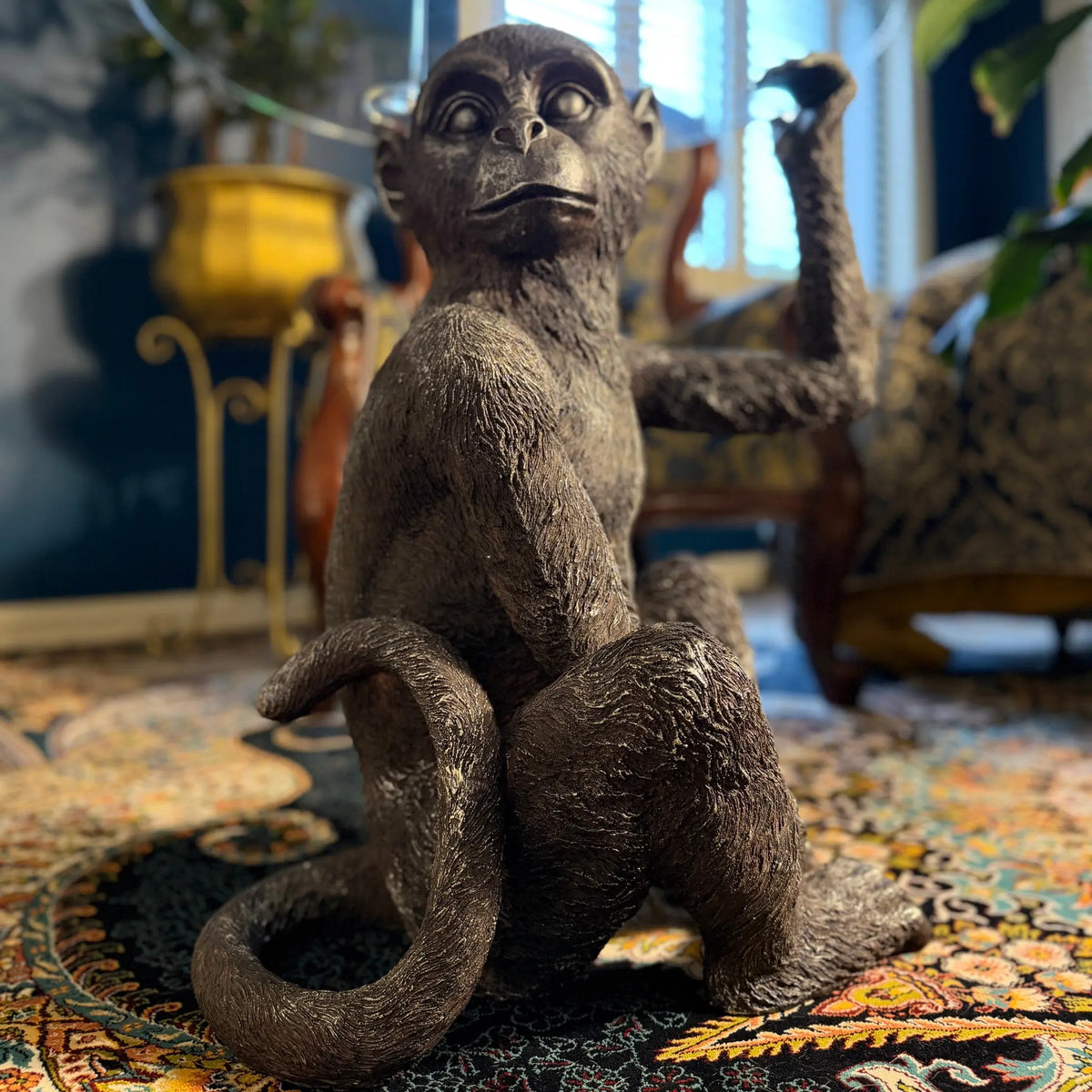 Oswald Monkey Side Table Swing Gifts