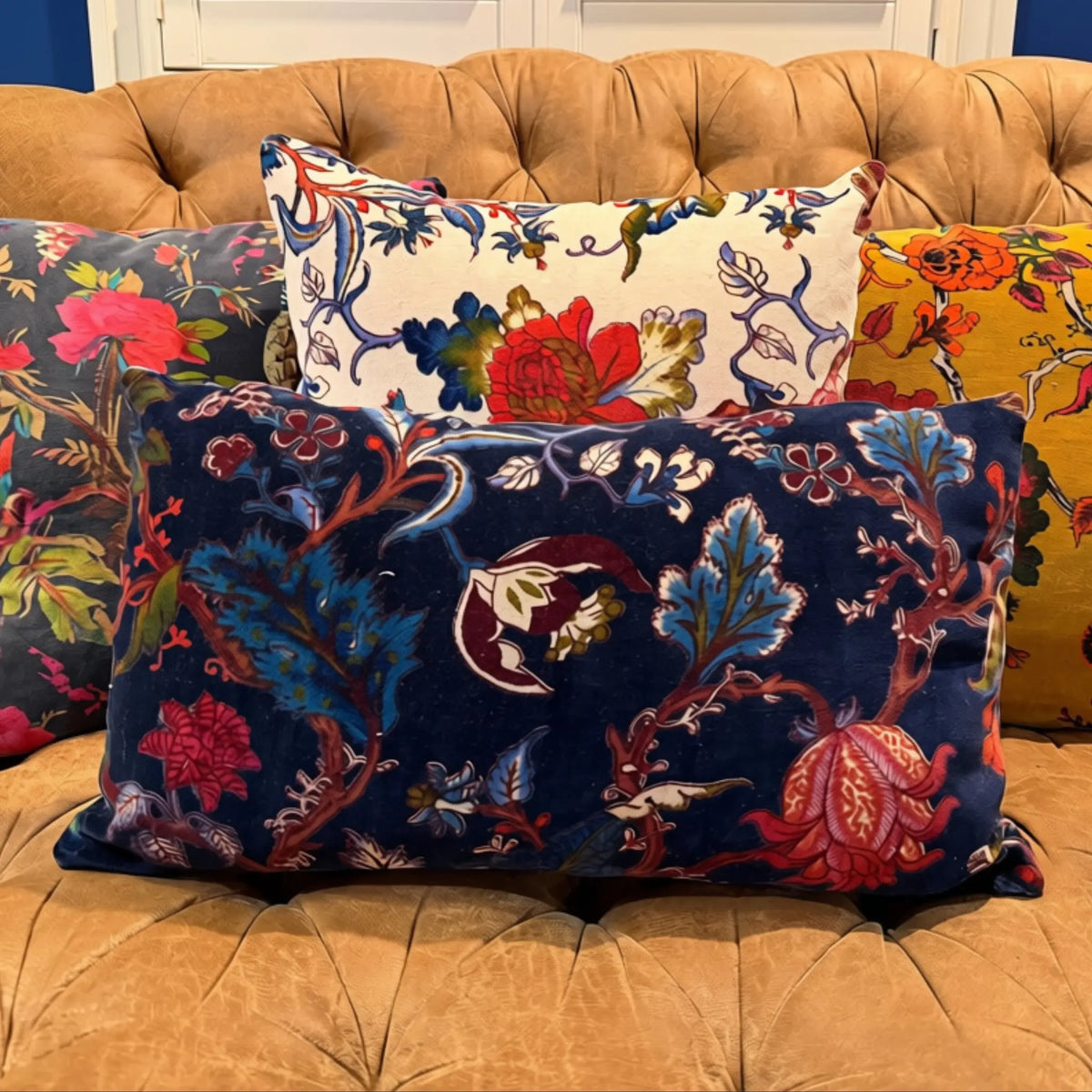 The Evening Conservatory Lumbar Cushion Cover Linen Connection