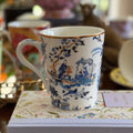 Celestine Blue and White Coffee for Two Swing Gifts