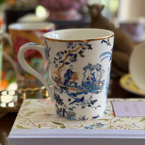 Celestine Blue and White Coffee for Two Swing Gifts
