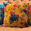 Golden Reverie Velvet Cushion Cover Linen Connection