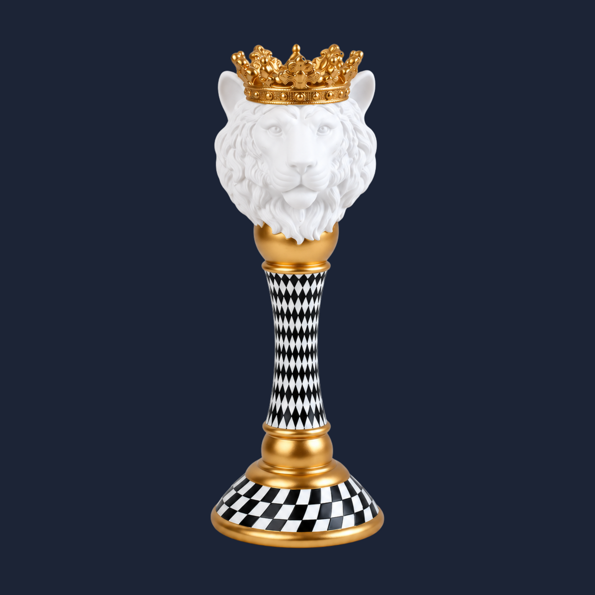 Curious Creatures Black and White Candle Holders