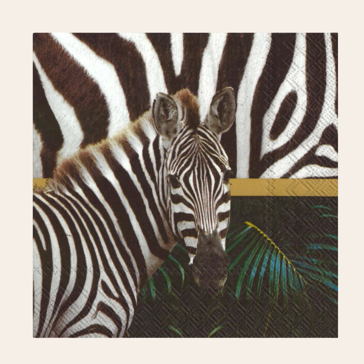 Wild Stripes Cocktail Napkins Manor Road