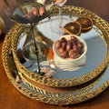 The Dorchester Gold Round Tray Large Swing Gifts