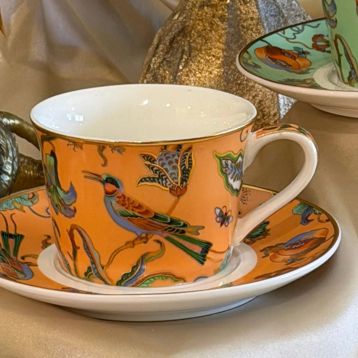 Aveline Bird Cup and Saucer Swing Gifts