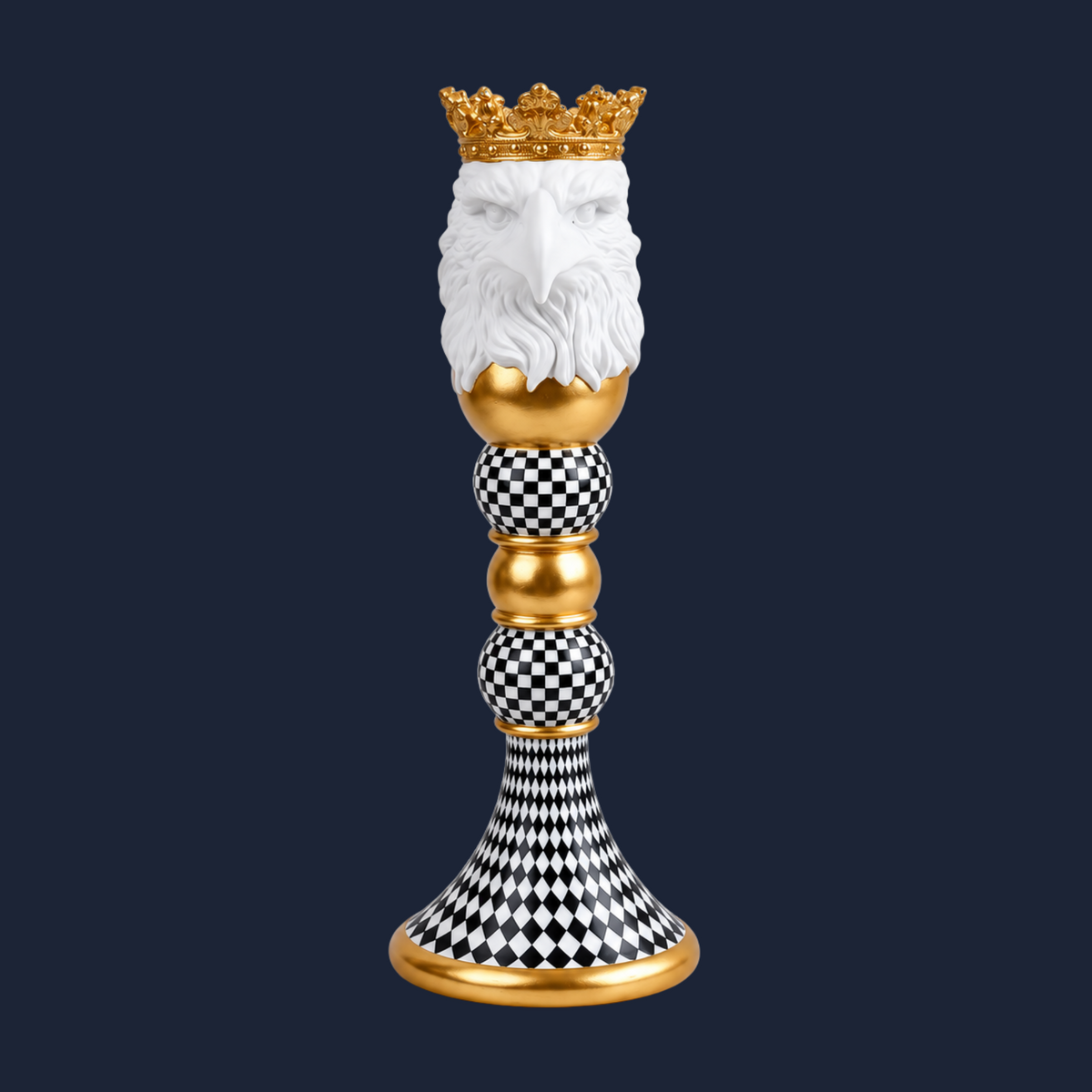 Curious Creatures Black and White Candle Holders