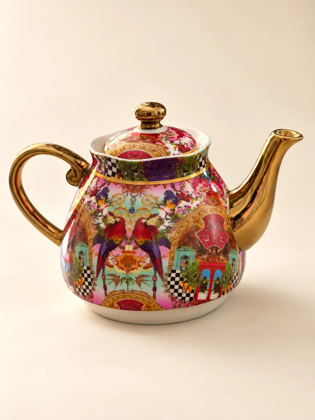Tallulah Parrot Tea for One Set Swing Gifts