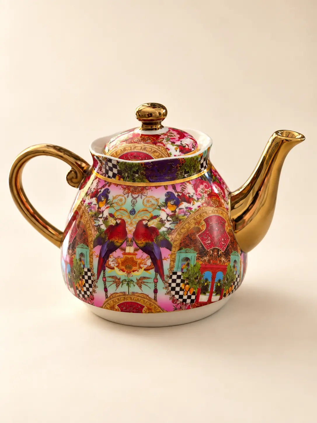 Tallulah Parrot Tea for One Set Swing Gifts