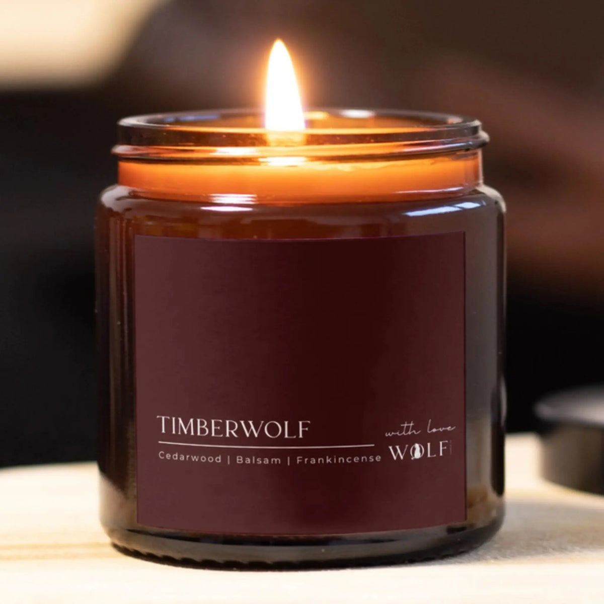 Timberwolf Candle Wolf Candle Co